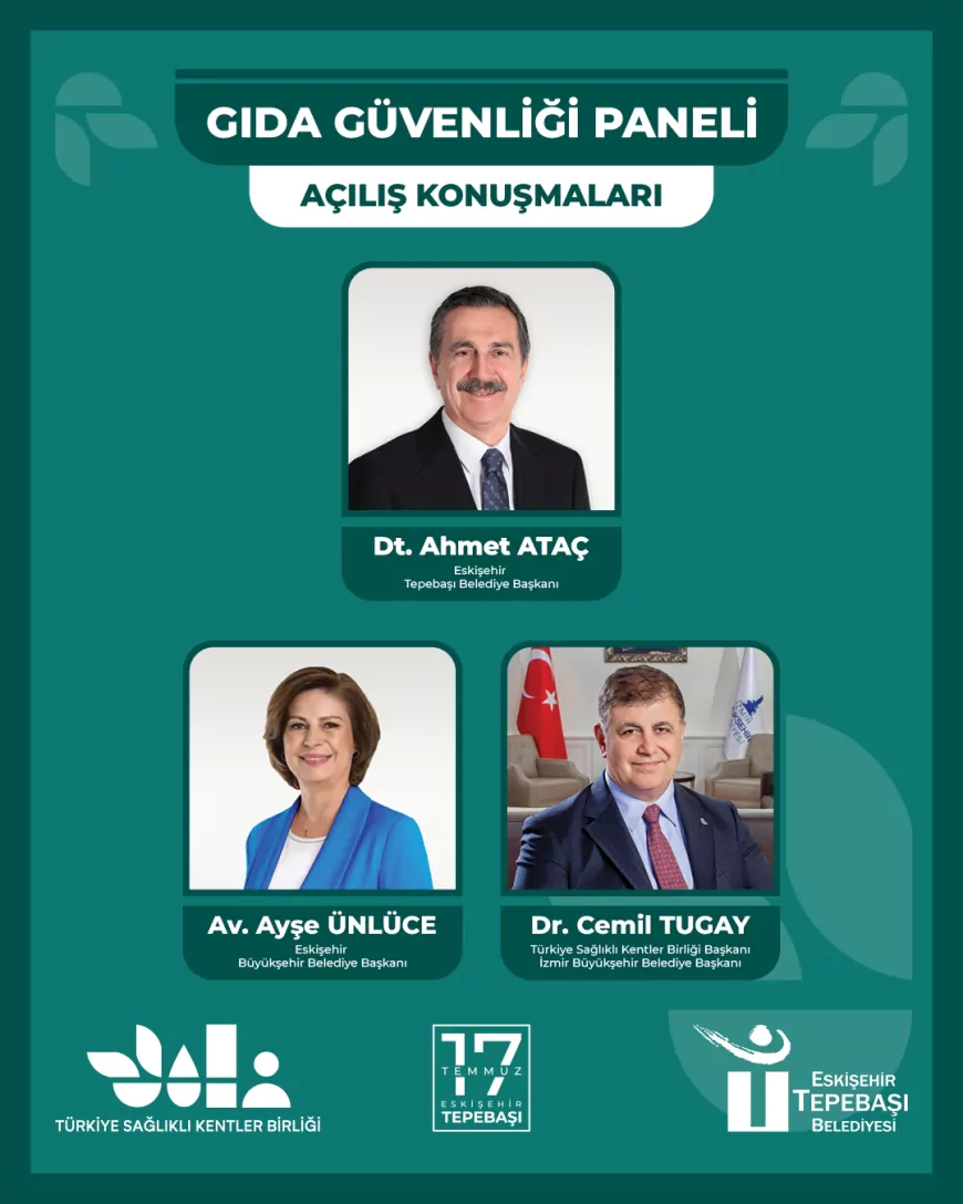 Tepebaşı Belediyesi’nden Gıda Güvenliği Paneli: Türkiye’den Belediyeler Eskişehir’de Buluşuyor