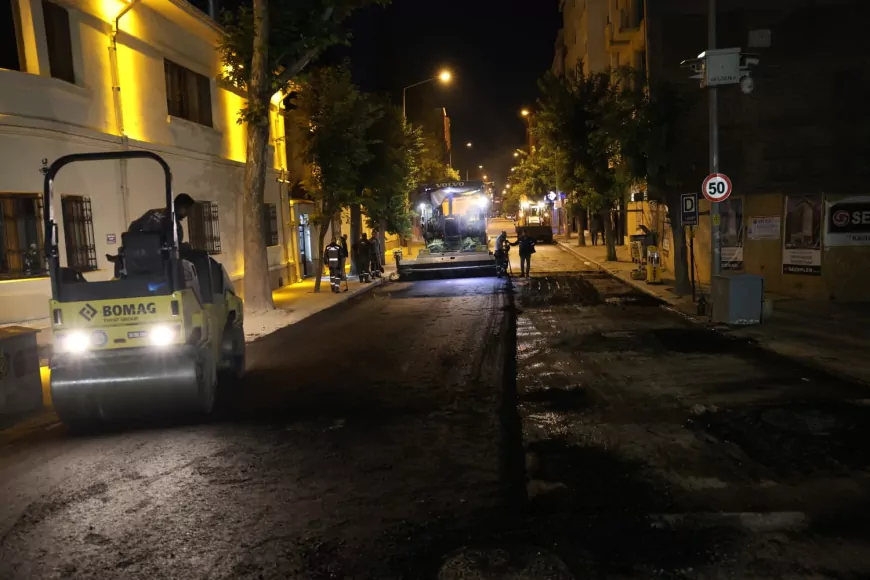 Eskişehir Büyükşehir’den Gece Mesaisiyle Yol Konforu Hamlesi