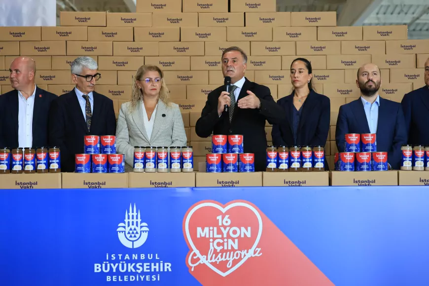 İBB’nin Bağışlanan Kurban Konserveleri Yola Çıktı
