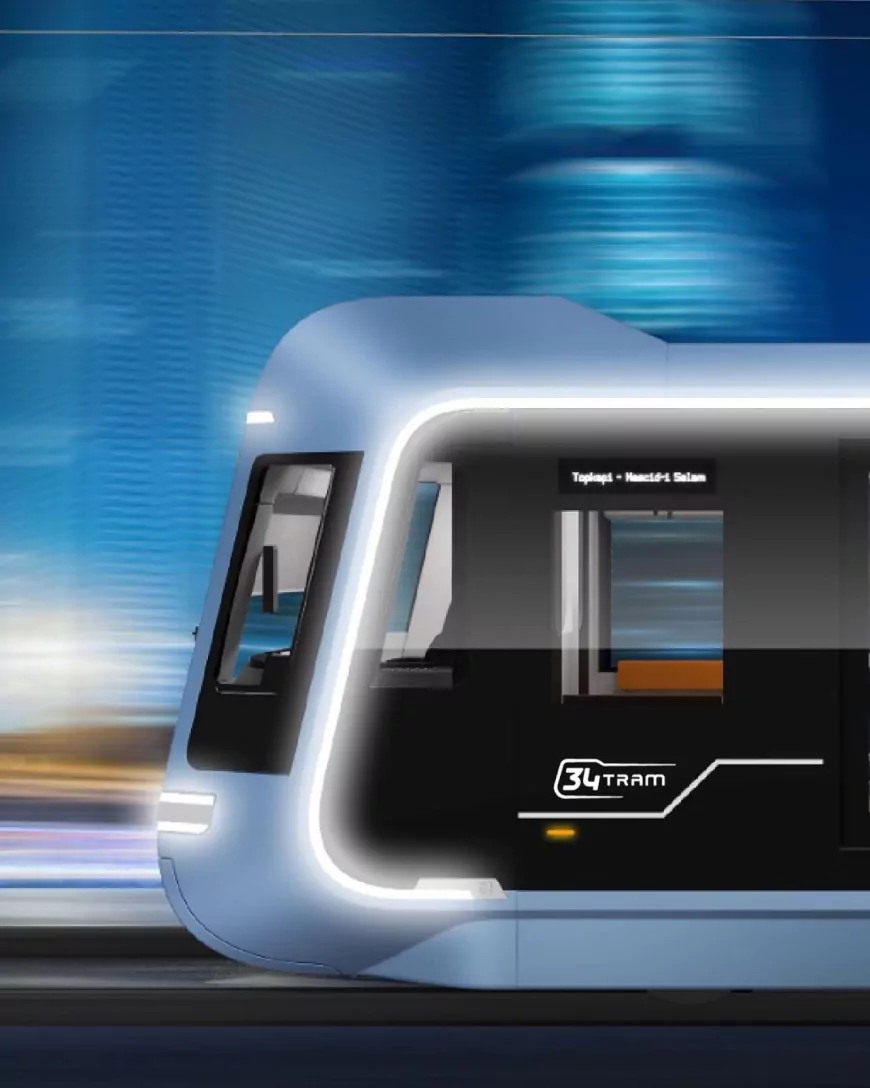 İBB'nin Yerli Raylı Sistem Projesi Tram34’ün Üretimi Sürüyor