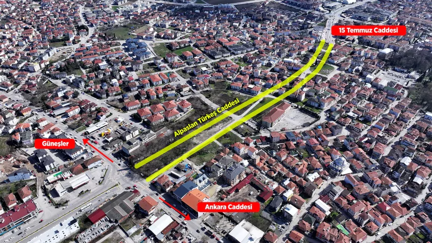 Yusuf Alemdar’dan Alparslan Türkeş Caddesi İçin Müjde: Şehre Kesintisiz Ulaşım Geliyor