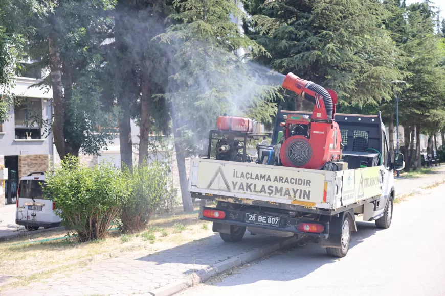 Odunpazarı Belediyesi’nden Yaz Boyunca Etkili Kene ve Haşere Mücadelesi