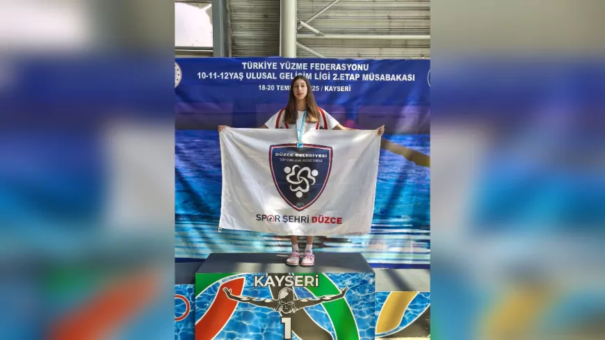 Düzce Belediyesi Spor Akademisi’nden Altın Madalya Gururu