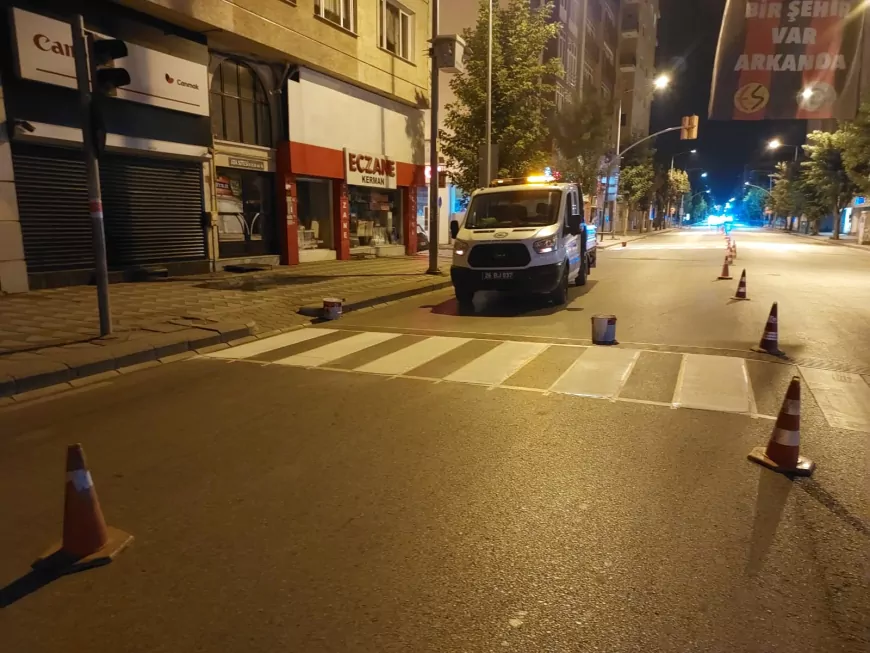 Eskişehir Büyükşehir’den Cadde ve Bulvarlara Modern Dokunuş
