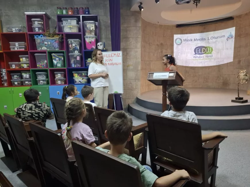 Minikler Şehirlerini Tasarladı: “Park Bizim, Karar Bizim” Atölyesi Büyük İlgi Gördü