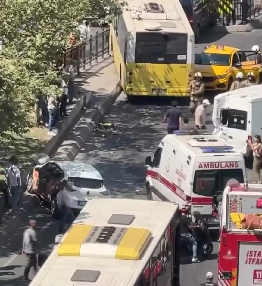 Beyoğlu’nda İETT Otobüsü 10 Araca Çarptı: 1 Kişi Hayatını Kaybetti, Şoför Yeniden Gözaltında