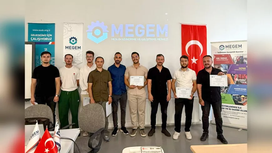 MEGEM’de 44. Dönem Mezuniyet Coşkusu