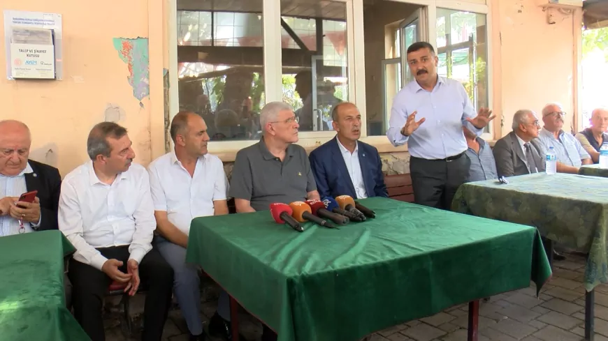 İYİ Parti Lideri Müsavat Dervişoğlu: “Yangınların Aynı Anda Çıkması Sebepsiz Değil, Araştırılmalı”