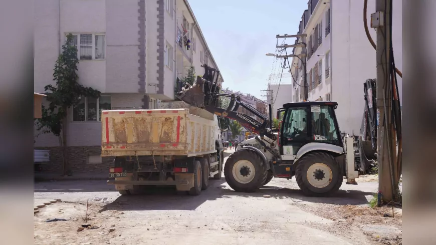 Tepebaşı Belediyesi Sütlüce’de Yol ve Kaldırım Çalışmalarını Hızlandırdı