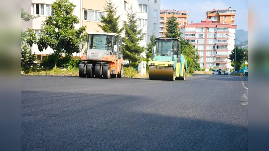 Giresun Belediyesi’nden Asfalt Atağı: Ulaşımda Konfor Artıyor