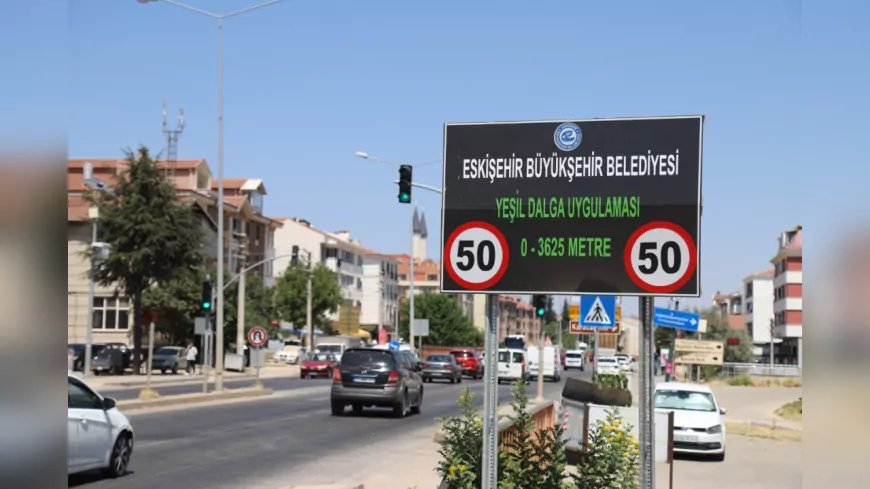 Eskişehir’de Yeşil Dalga Sistemiyle Trafikte Yeni Dönem