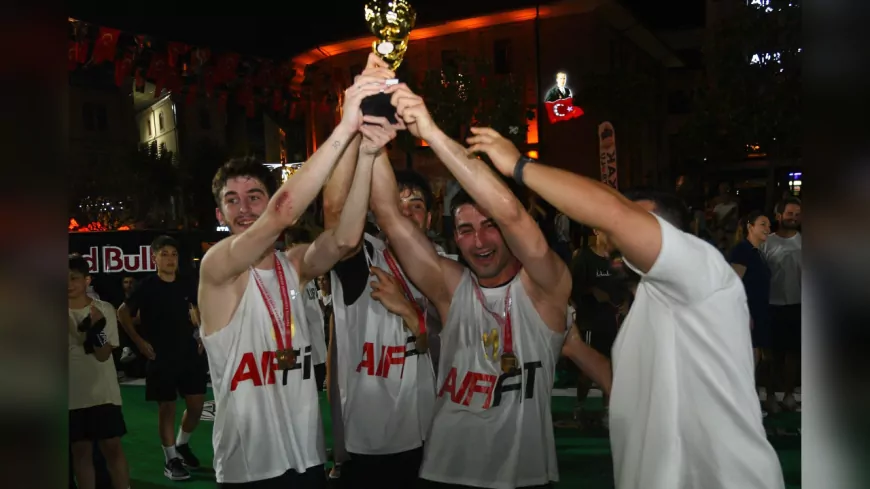 Giresun’da Sokak Basketbolu Coşkusu: Turnuva Nefes Kesen Finalle Sona Erdi