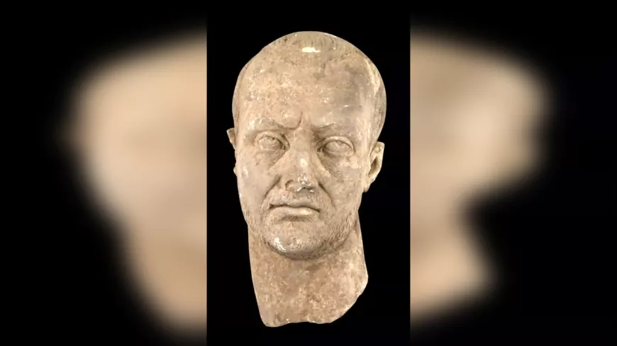 Aspendos Antik Kenti’nde Roma Dönemi’ne Ait İmparator Başı Heykeli Bulundu