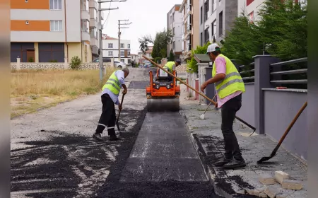 Tepebaşı Fen İşleri Ekipleri Kentin Dört Bir Yanında Sahada