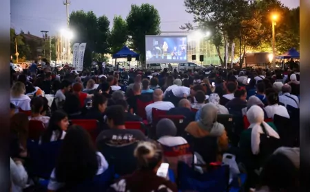 Odunpazarı’nda Yaz Akşamları Sinema Keyfi: Açık Hava Film Günleri Devam Ediyor