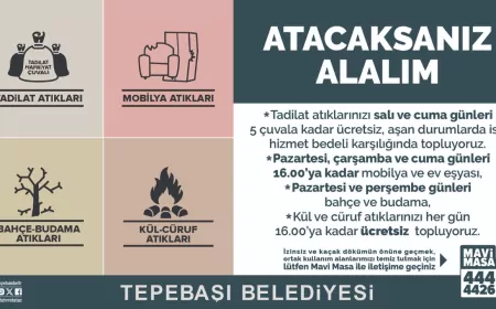 Tepebaşı Belediyesi’nden Temiz Çevre İçin Ücretsiz Atık Toplama Hizmeti