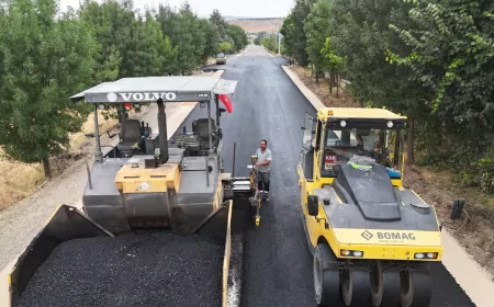 Keskin Mahallesi Yeni ve Konforlu Yoluna Kavuşuyor