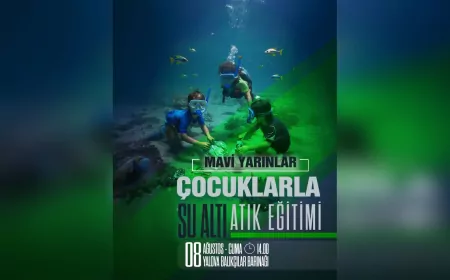 Yalova’da Çocuklar Deniz Temizliğini Yerinde Öğrenecek