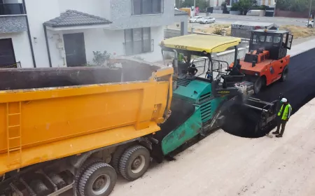 Tepebaşı Belediyesi Fen İşleri 9 Mahallede Eş Zamanlı Çalışma Yürütüyor