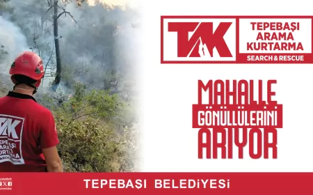 Tepebaşı Arama Kurtarma Ekibi TAK, Gönüllülerini Arıyor