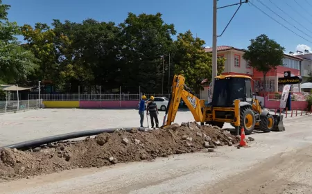 Elmalı Gündoğan Mahallesi’nde 2 Kilometrelik Yeni İçme Suyu Hattı Tamamlandı