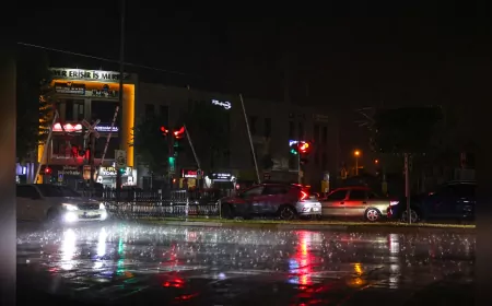 Sakarya’da Sağanak Yağış 45 Kilogram Su Bıraktı