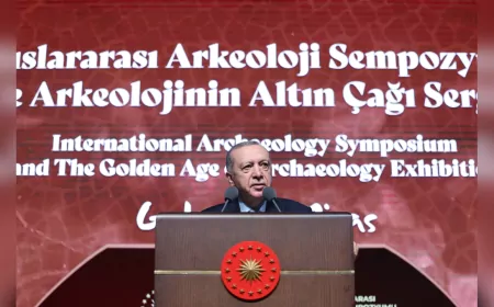Cumhurbaşkanı Erdoğan: "Arkeolojide Altın Çağ Başlatıyoruz"