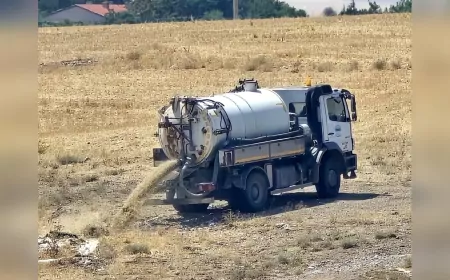 ESKİ Vidanjörünün Araziye Atık Su Boşaltmasına Tepki: “Bu Rezaletin Peşini Bırakmayacağız”