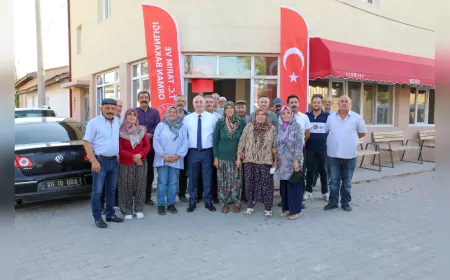 İl Müdürü Yüksel Çil Kızılinler’de Çiftçilerle Buluştu