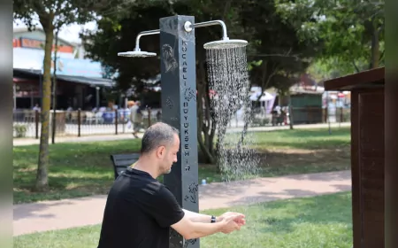 Kocaeli Büyükşehir’den Sahillerde Su Tasarrufu Hamlesi
