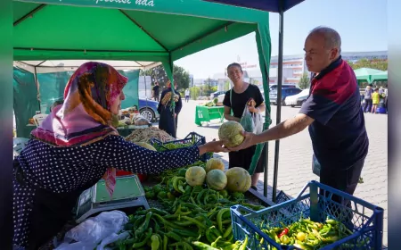 Tepebaşı’nda Üretici Kadın Ürün Satış Noktaları Yoğun İlgi Görüyor