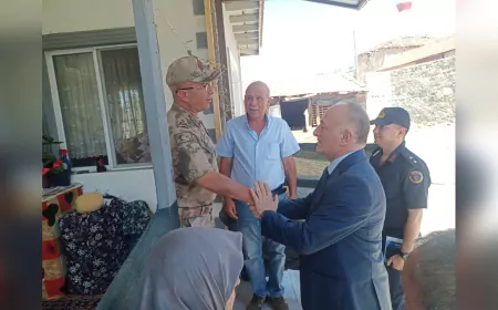 Orman Şehidi Tolunay Kocaman’ın Ailesine Anlamlı Ziyaret