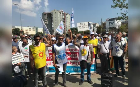 KESK ve Bağımsız Sendikalardan Ortak Eylem: “Bu Daha Başlangıç, Mücadeleye Devam!”