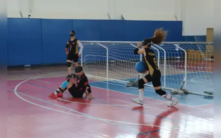 Goalball Kadın Milli Takımı, Avrupa Şampiyonası Hazırlıklarını Eskişehir’de Sürdürüyor