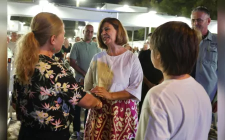 Ayşe Ünlüce’den Edremit’te Umut Mesajı: “Neşeyi de, Yasımızı da Paylaşacağız”