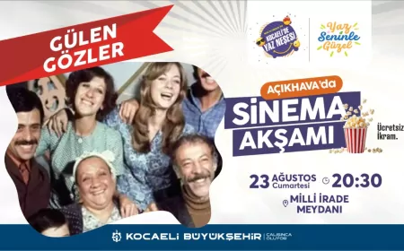 Kocaeli’de Yaz Akşamları Kültür ve Sanatla Şenleniyor