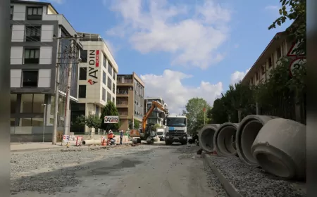 Yahyakaptan’da Altyapı Seferberliği: Kocaeli Büyükşehir’den Kalıcı Çözüm