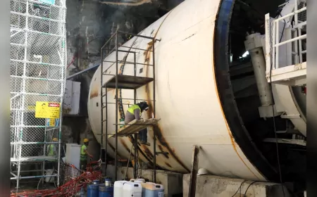 Körfezray Metrosu’nda 6 TBM Aynı Anda Kazıya Başlayacak