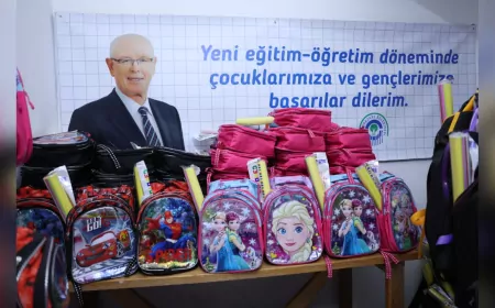 Odunpazarı’nda Dayanışma Büyüyor: “Okul Çantamı Birlikte Dolduralım” Kampanyası Başladı