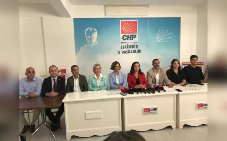 CHP’li Sevda Erdan Kılıç’tan Eskişehir’de Sert Mesajlar: “Bu Yangınlar Kader Değil, Rant Düzeninin Sonucudur”