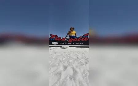 Eskişehirli Cenk Algın'dan Tuz Gölü'nde Birincilik Zaferi