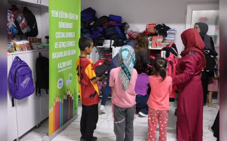 Halk Market’ten Eğitime Destek: 750 Çocuğa Kırtasiye Yardımı