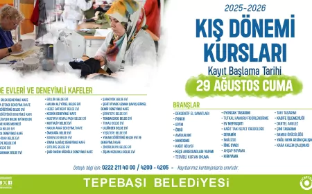 Tepebaşı Belediyesi’nden 25 Branşta Yetişkin Kursu: Kayıtlar Başlıyor