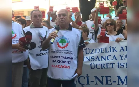 Tüm Emeklilerin Sendikası’ndan “Artık Yeter!” Çağrısı: “Sadaka Değil, Hakkımız Olanı İstiyoruz!”