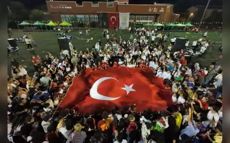 Tepebaşı’nda 30 Ağustos Coşkusu ve Çocuk Festivali Bir Arada Kutlandı