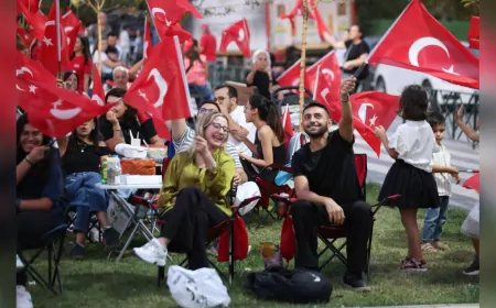 Odunpazarı’nda 30 Ağustos Zaferi Açık Hava Sinemasıyla Kutlandı