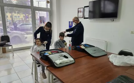 Büyükşehir’den Kırsaldaki Öğrencilere Ücretsiz Saç Kesimi Desteği