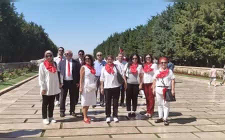 Anadolu Çınarları Partisi Temsilcileri 30 Ağustos’ta Anıtkabir’i Ziyaret Etti