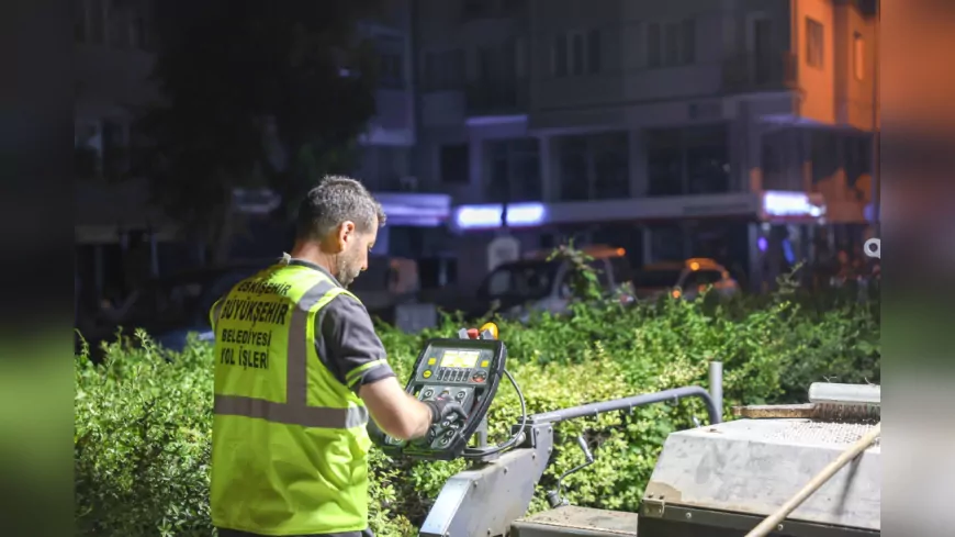 Eskişehir’de Yol Çalışmaları Gece Gündüz Devam Ediyor