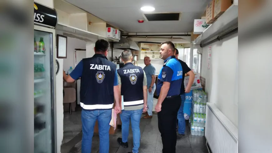 Düzce Otobüs Terminali’nde Zabıta ve Sağlık Müdürlüğü’nden Ortak Denetim